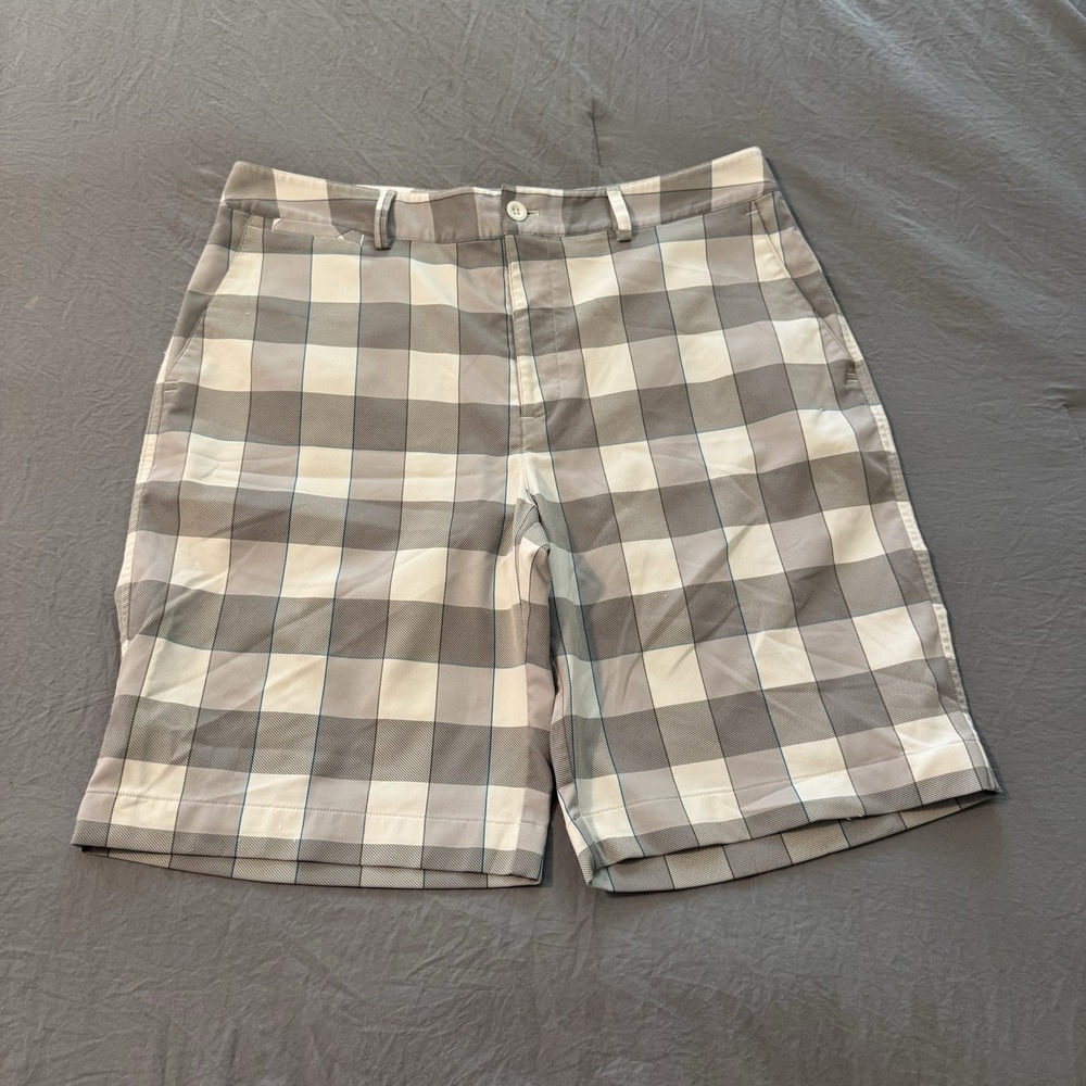 Under Armour Golf Shorts Plaid Men's Size 34